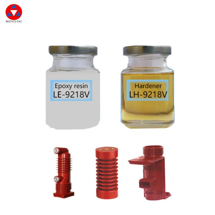 Résine époxyde de résistance aux chocs thermiques et durcisseur pour les transformateurs de courant 10kv 35kv