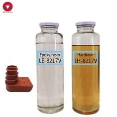 Température de la pièce de durcissement résine époxy liquide clair du transformateur et MV LV HV