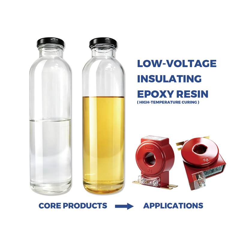 High Dielectric Strength Epoxy Resin with Viscosity 500-1500 mPa·s, UV Resistant Electrical Potting Compound for Outdoor Insulation