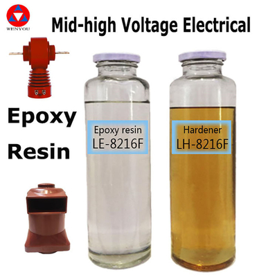 Résine époxyde liquide élevée claire d'injection de composant du transformateur BI de colle pour le processus d'APG