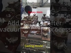 Matériau d'alimentation après coulée sous vide pour transformateur composite intérieur de 45 kg